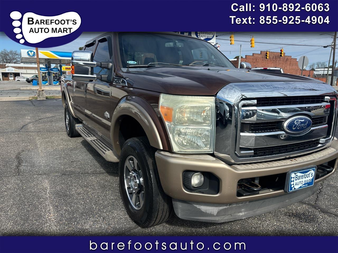 Ford Super Duty F-250 SRW 4WD Crew Cab 156" King Ranch 2011