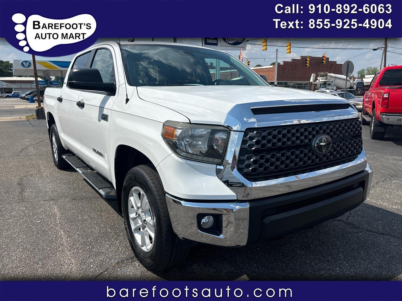 2018 Toyota Tundra 4WD SR5 CrewMax 5.5' Bed 5.7L (Natl)