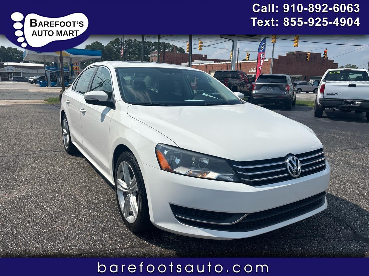 Volkswagen Passat 4dr Sdn 2.5L Auto SE w/Sunroof *Ltd Avail* 2014
