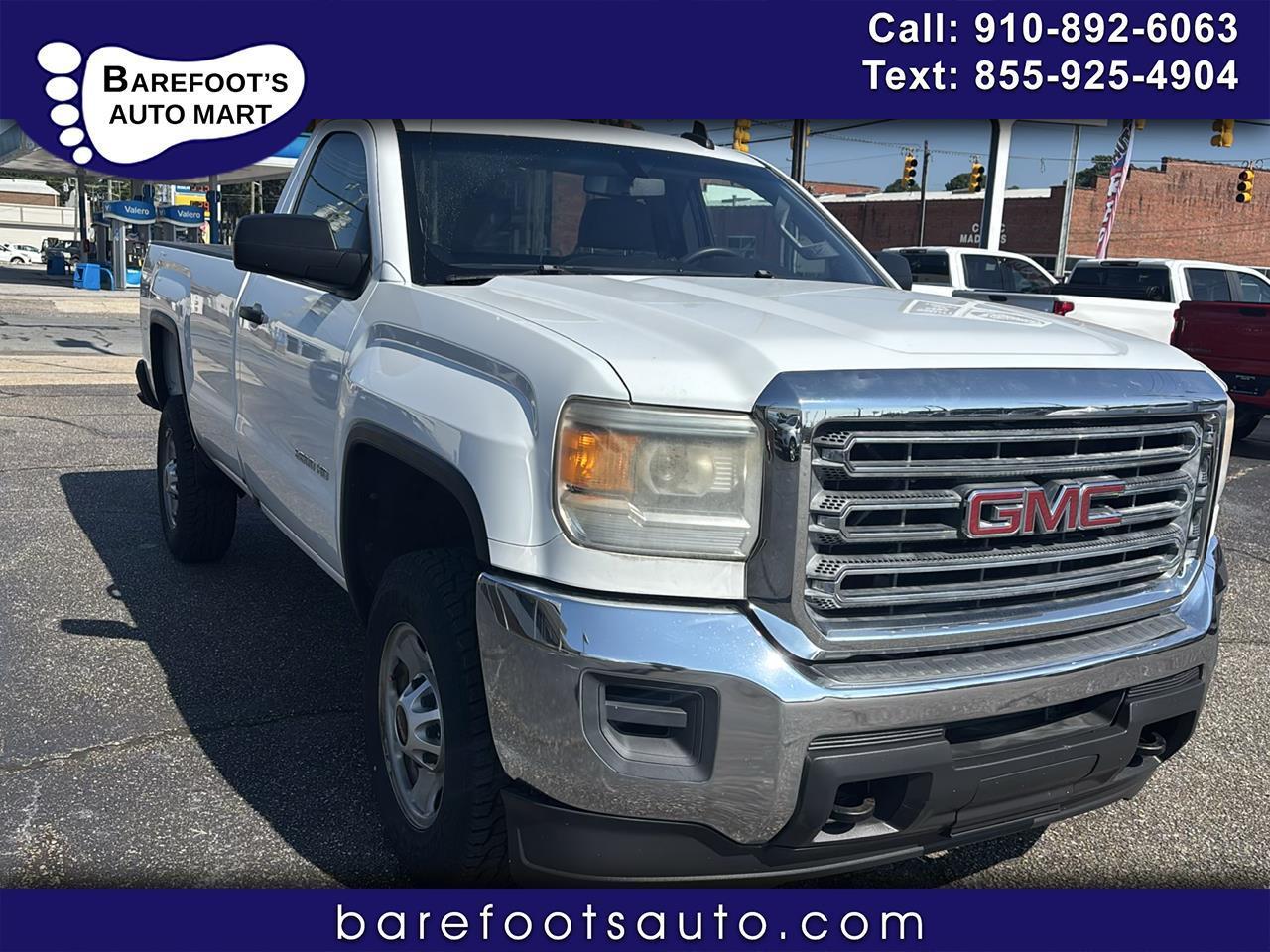 2015 GMC Sierra 2500HD available WiFi 4WD Reg Cab 133.6"