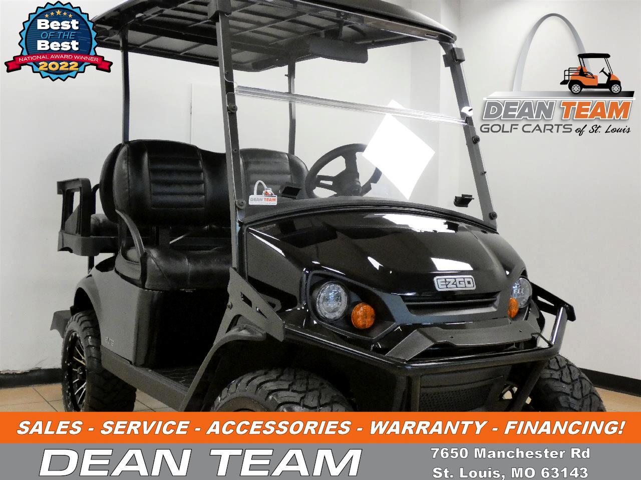 New 2024 EZGO Express S4 Lifted ELiTE Lithium for Sale in St. Louis MO
