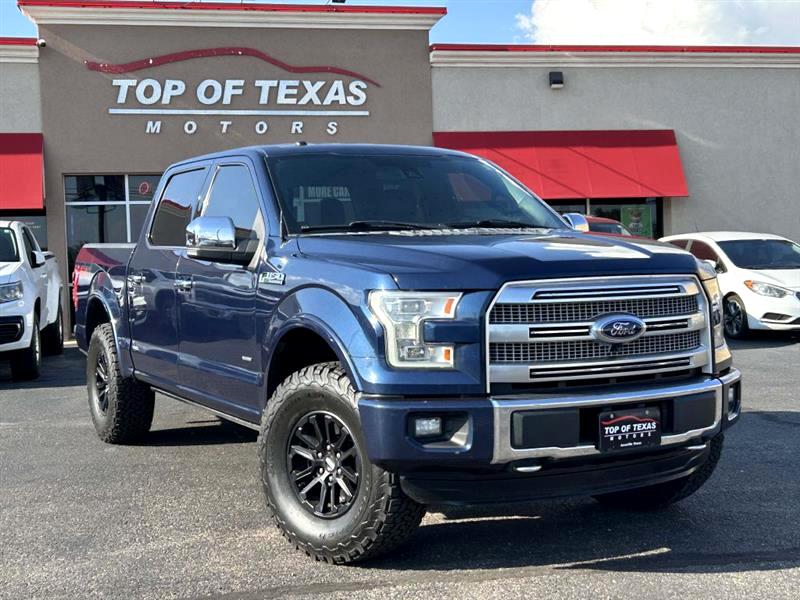 Ford F-150 Platinum SuperCrew 4WD 2015 Ford F-150 Platinum SuperCrew 4WD 2015
