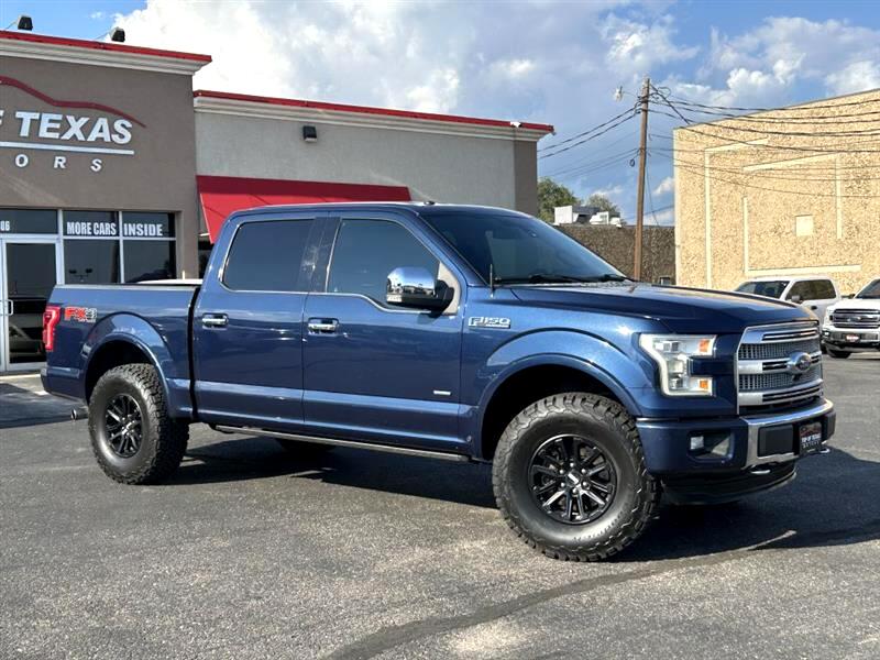 Ford F-150 Platinum SuperCrew 4WD 2015 Ford F-150 Platinum SuperCrew 4WD 2015