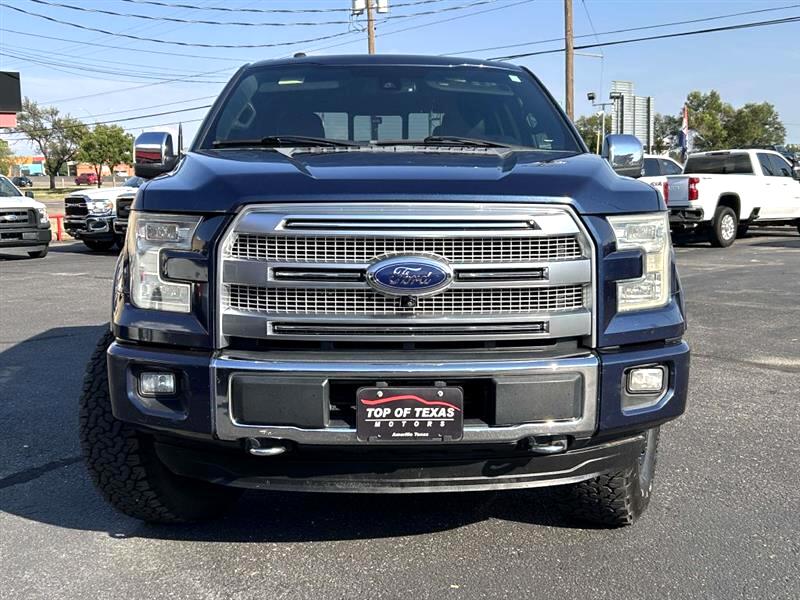 Ford F-150 Platinum SuperCrew 4WD 2015 Ford F-150 Platinum SuperCrew 4WD 2015