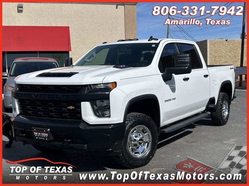 2020 Chevrolet Silverado 2500HD Work Truck Crew Cab Short Box 4WD