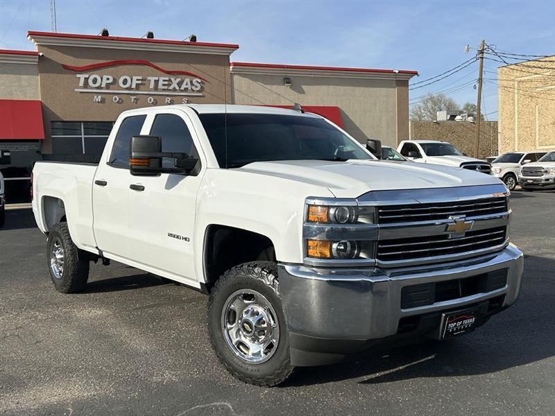 Chevrolet Silverado 2500HD Work Truck Double Cab 2WD 2018
