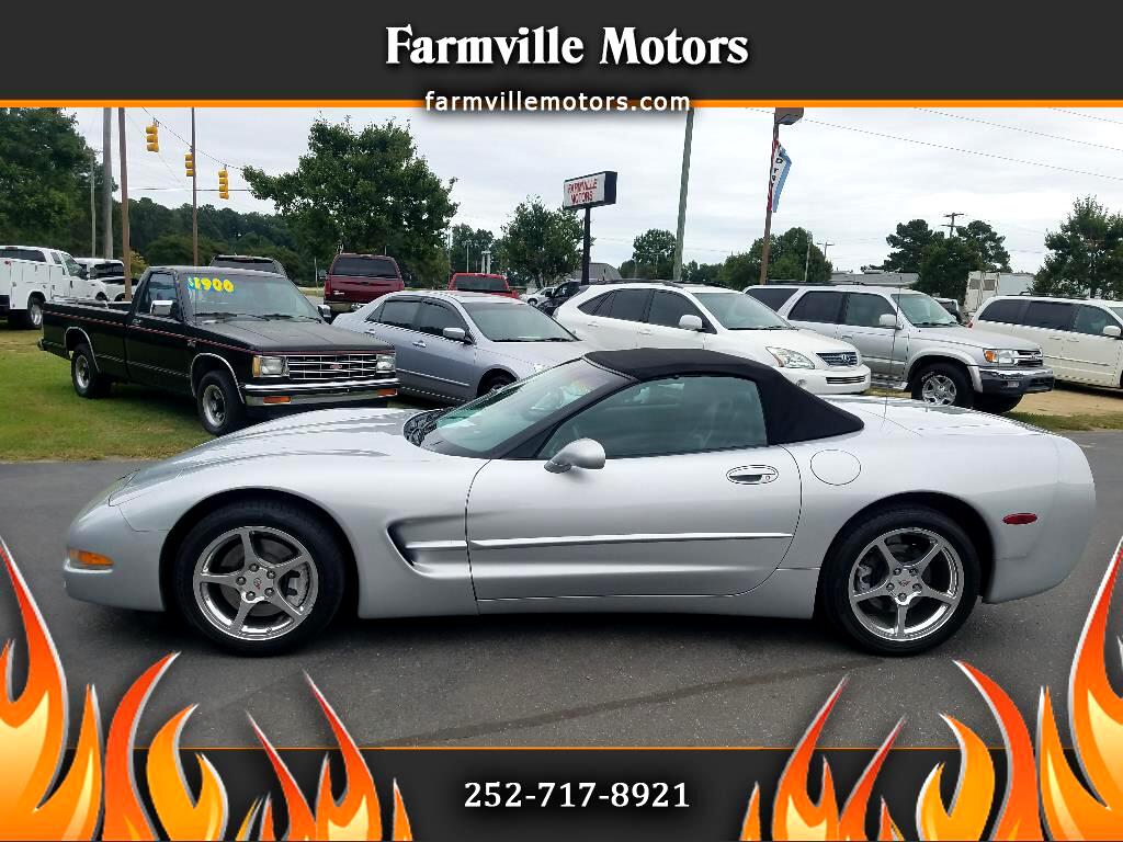 Used 2002 Chevrolet Corvette Convertible for Sale in Farmville NC 25271