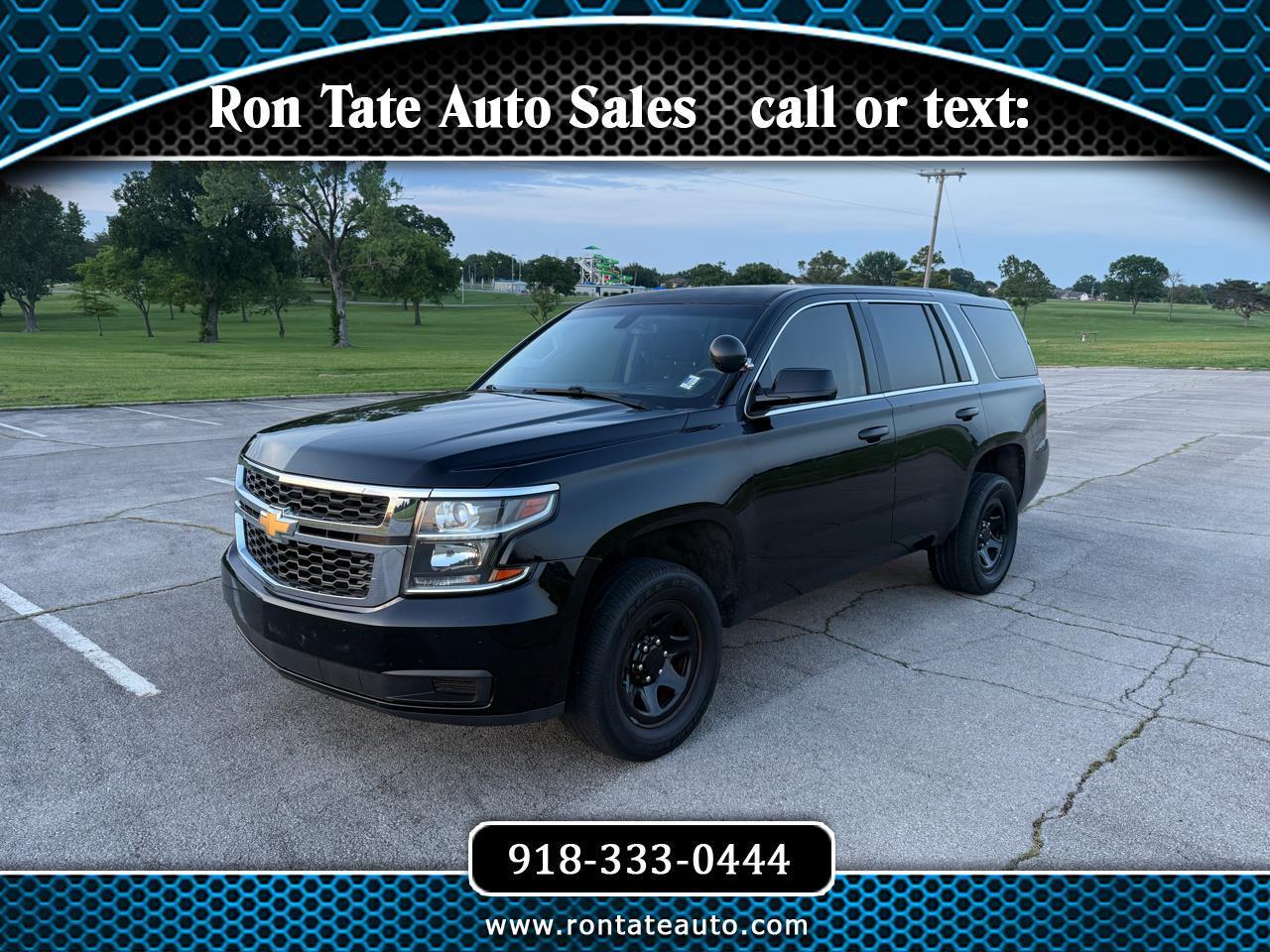 2016 Chevrolet Tahoe Police Pursuit RWD
