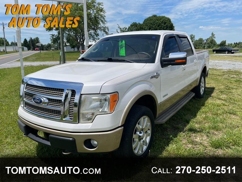 Ford F-150 King Ranch SuperCab Short Bed 4WD 2012