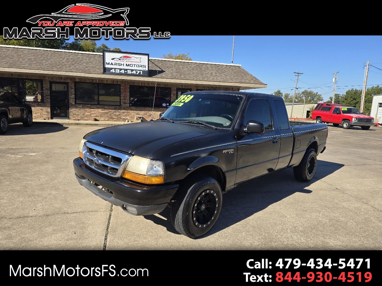 2000 Ford Ranger Supercab 126" WB XL
