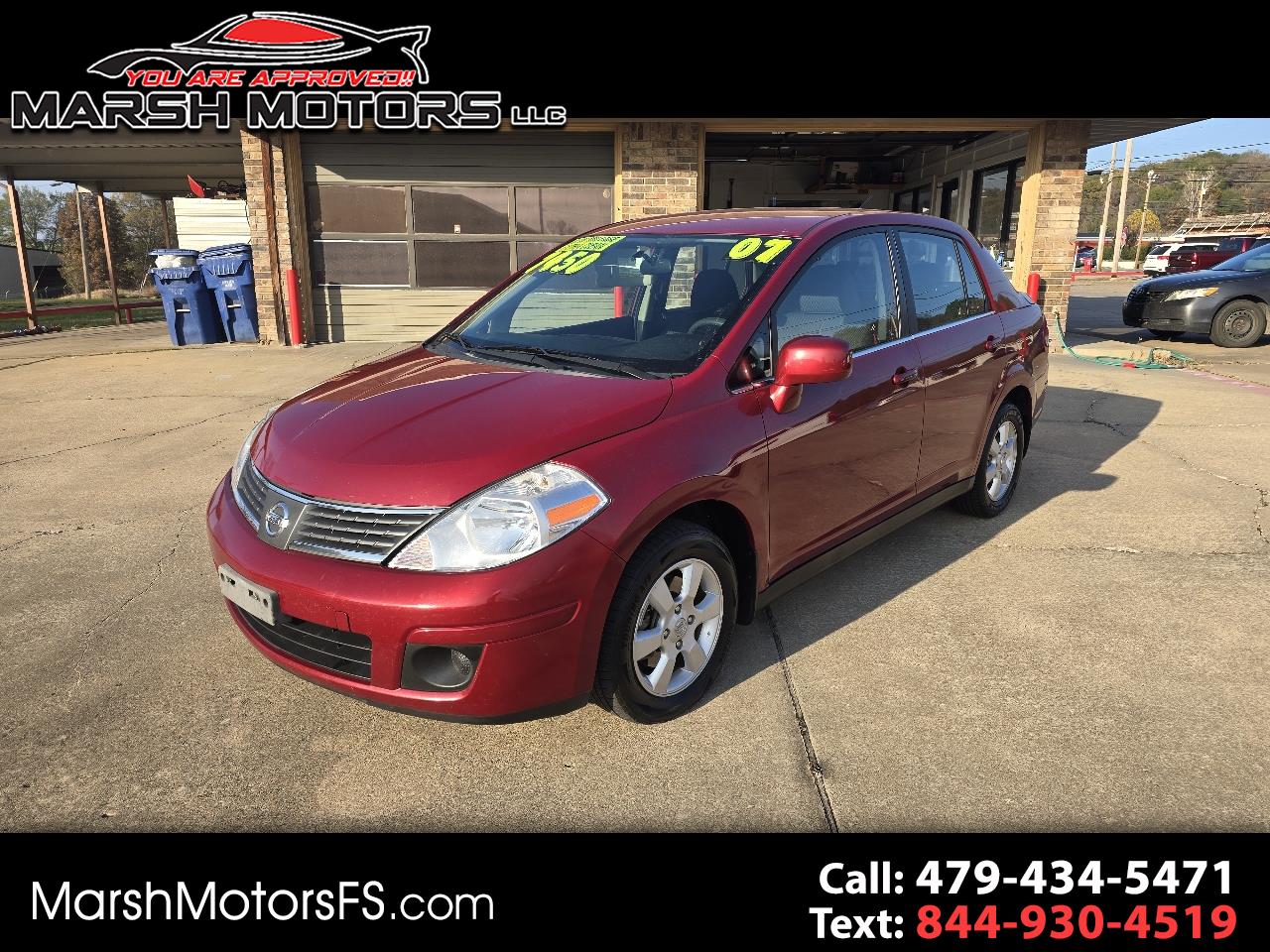 2007 Nissan Versa 4dr Sdn I4 CVT 1.8 SL