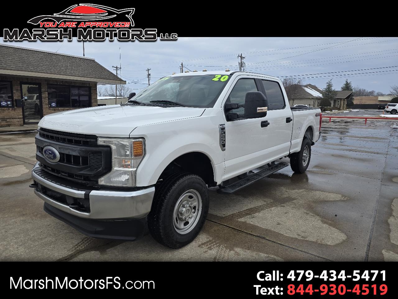 2020 Ford Super Duty F-250 SRW XL 4WD Crew Cab 6.75' Box