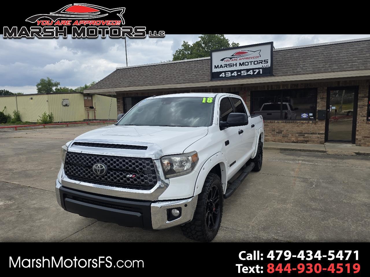 2018 Toyota Tundra 2WD SR5 CrewMax 5.5' Bed 5.7L (Natl)