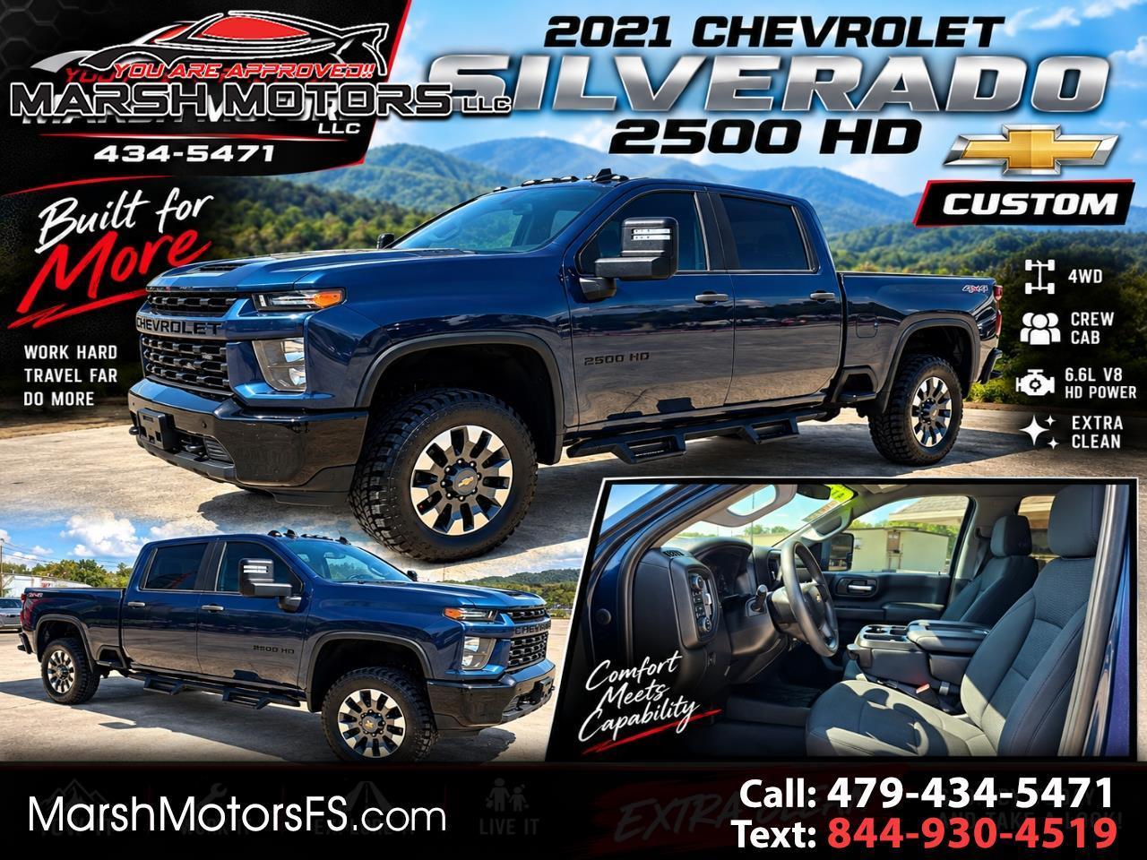 2021 Chevrolet Silverado 2500HD 4WD Crew Cab 159" Custom