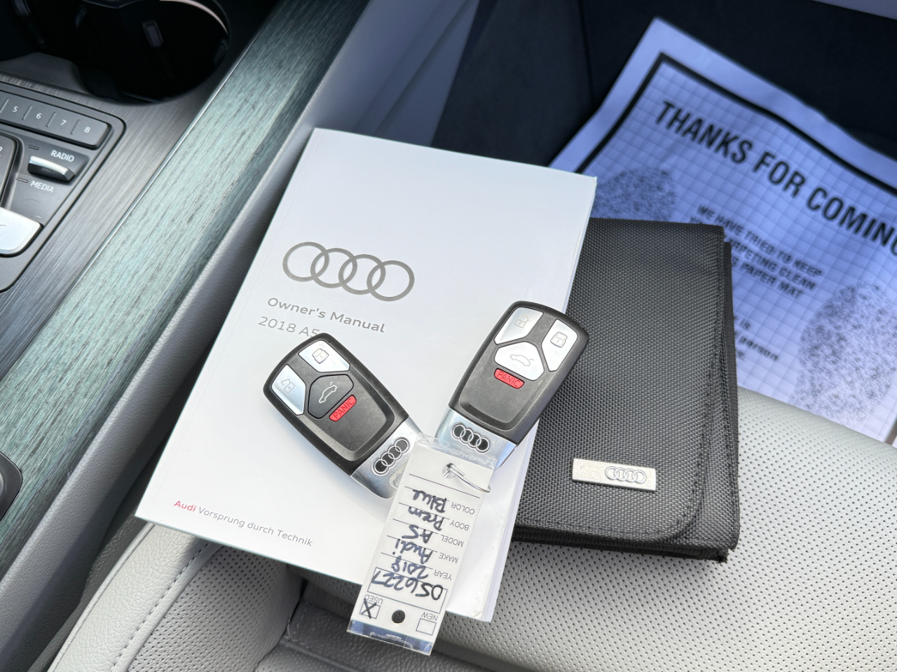 Audi A5 Premium Plus S-Line Sportback quattro 2018 Audi A5 Premium Plus S-Line Sportback quattro 2018