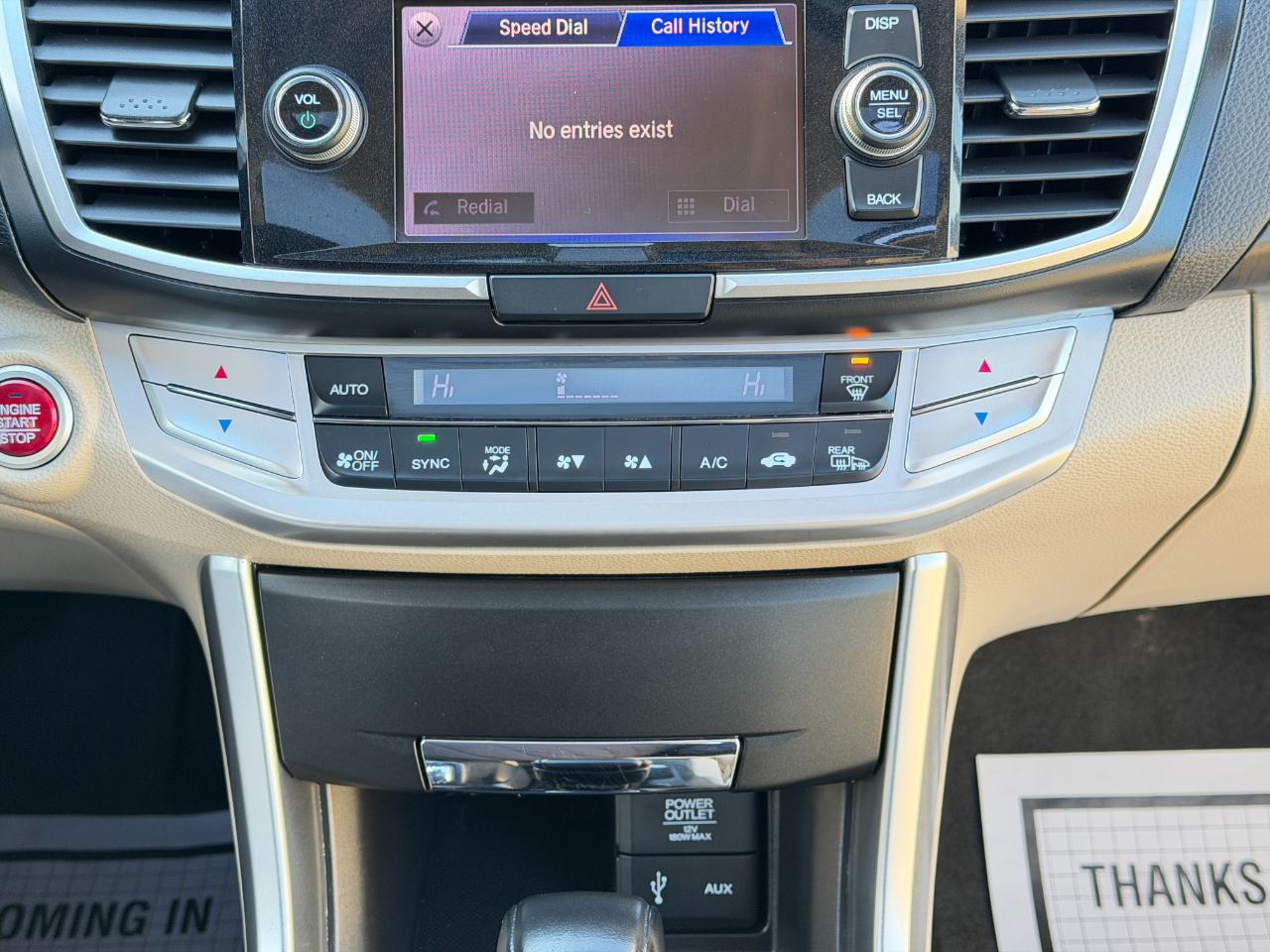 Honda Accord 4dr I4 CVT EX-L 2013