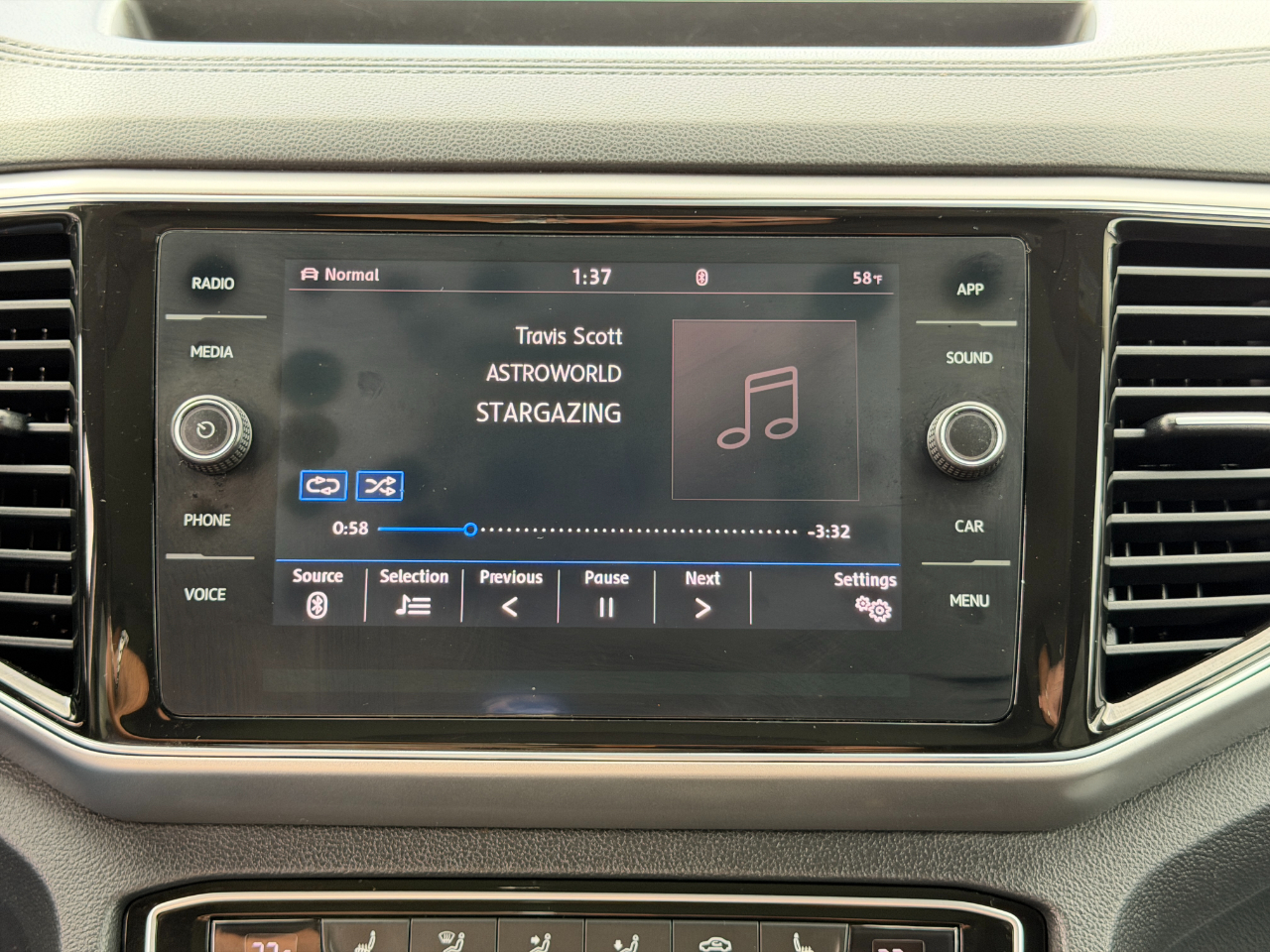 Volkswagen Atlas V6 SEL AWD 2018 Volkswagen Atlas V6 SEL AWD 2018