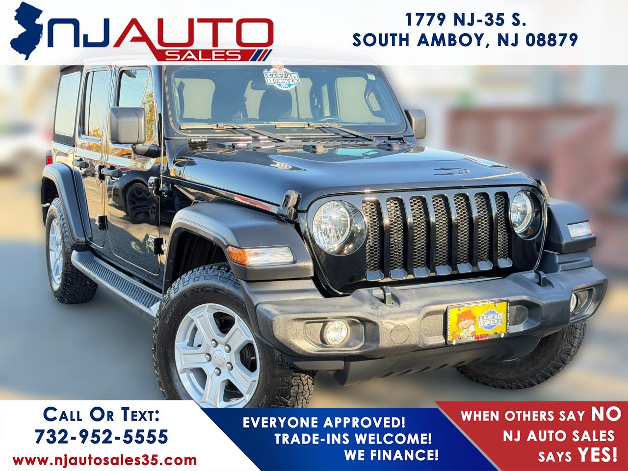Jeep Wrangler Unlimited Sport S 4x4 2019 Jeep Wrangler Unlimited Sport S 4x4 2019