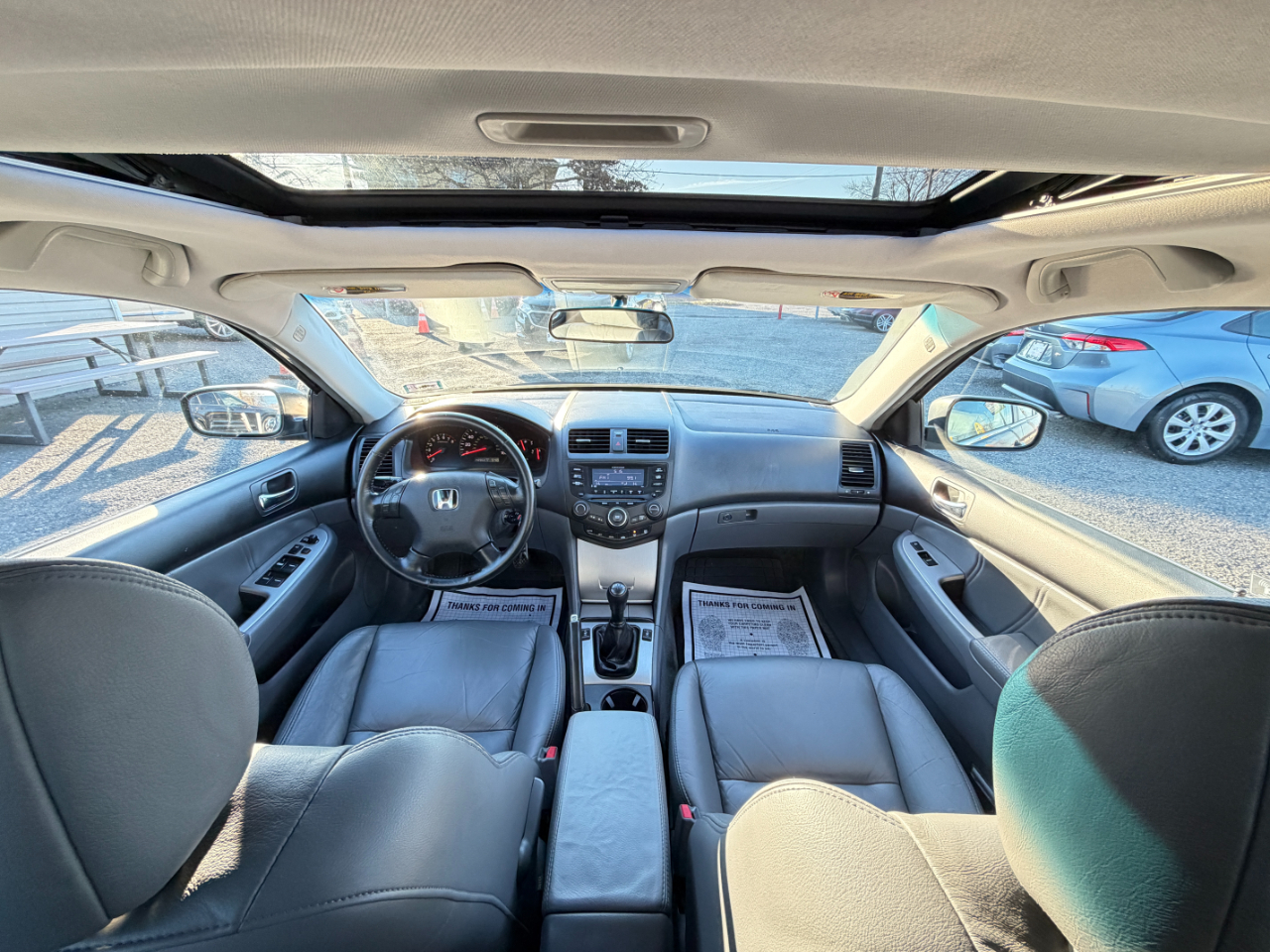 Honda Accord Sdn 4dr Sdn EX Manual w/Leather 2004