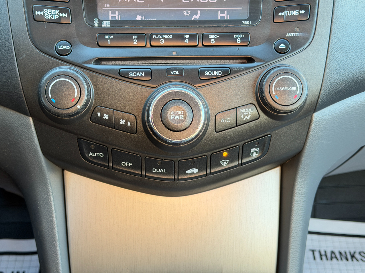 Honda Accord Sdn 4dr Sdn EX Manual w/Leather 2004