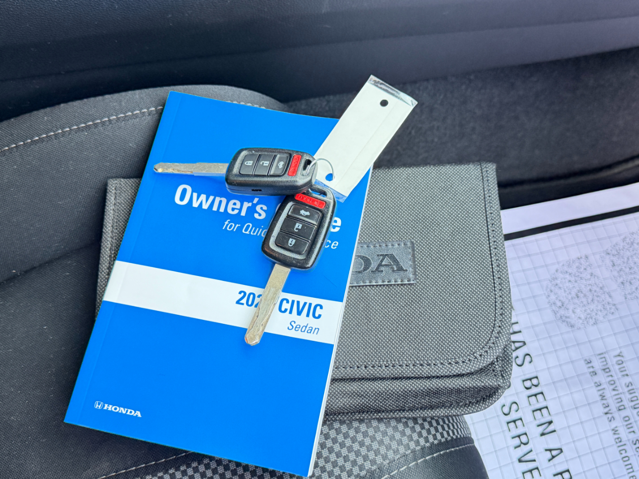 Honda Civic LX Honda Sensing Sedan CVT 2020