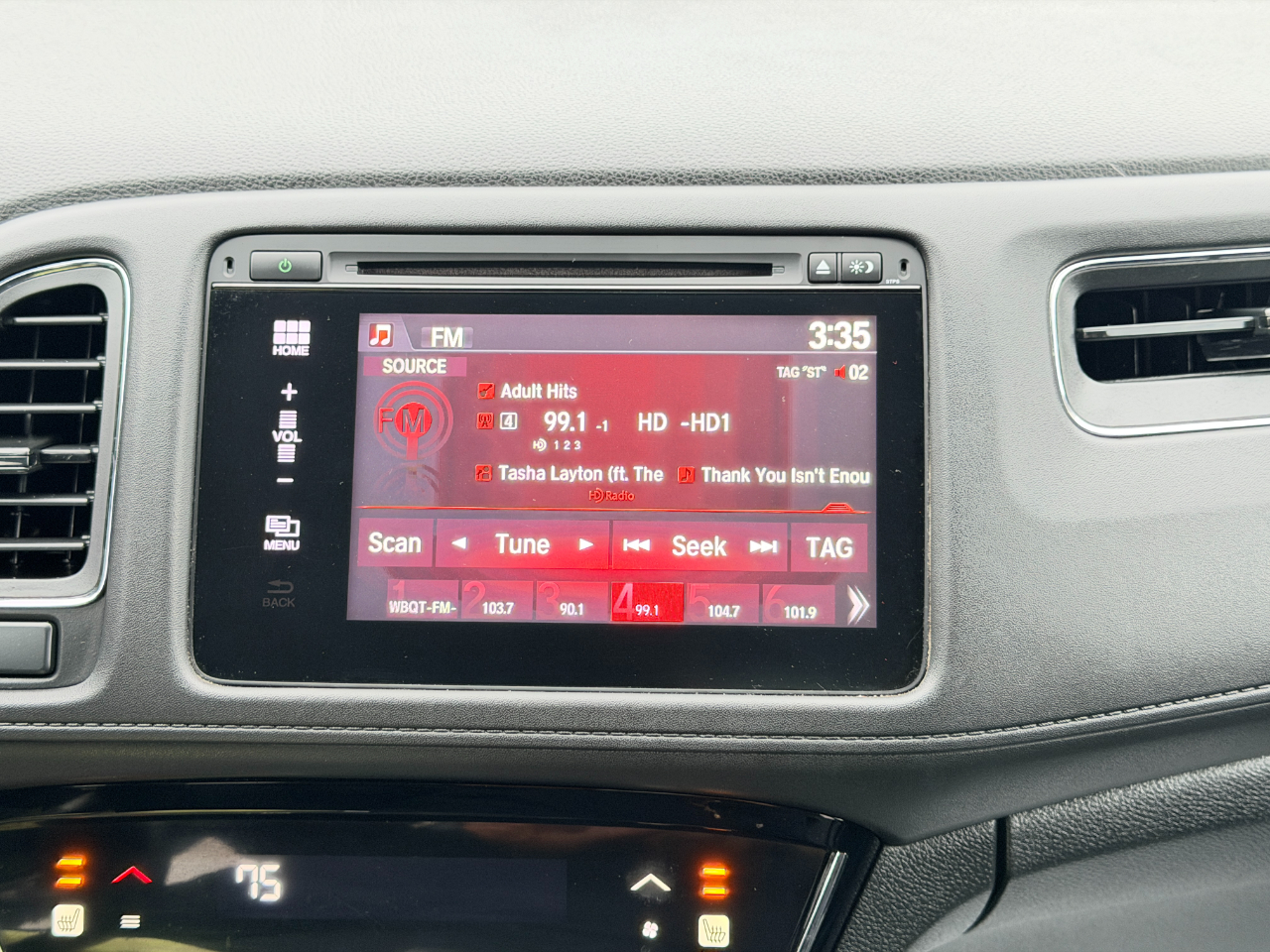 Honda HR-V EX-L w/Navigation 4WD CVT 2017