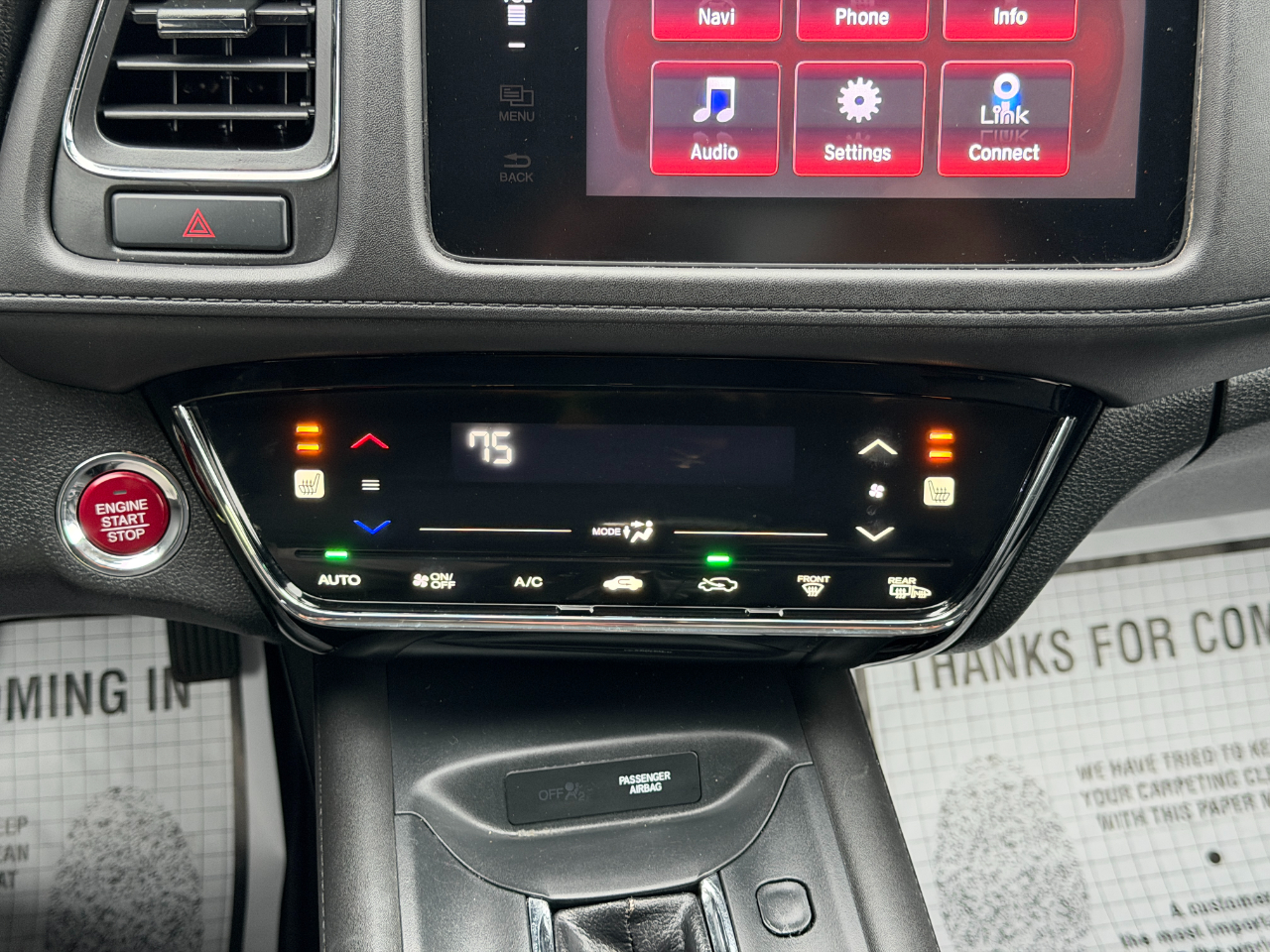 Honda HR-V EX-L w/Navigation 4WD CVT 2017