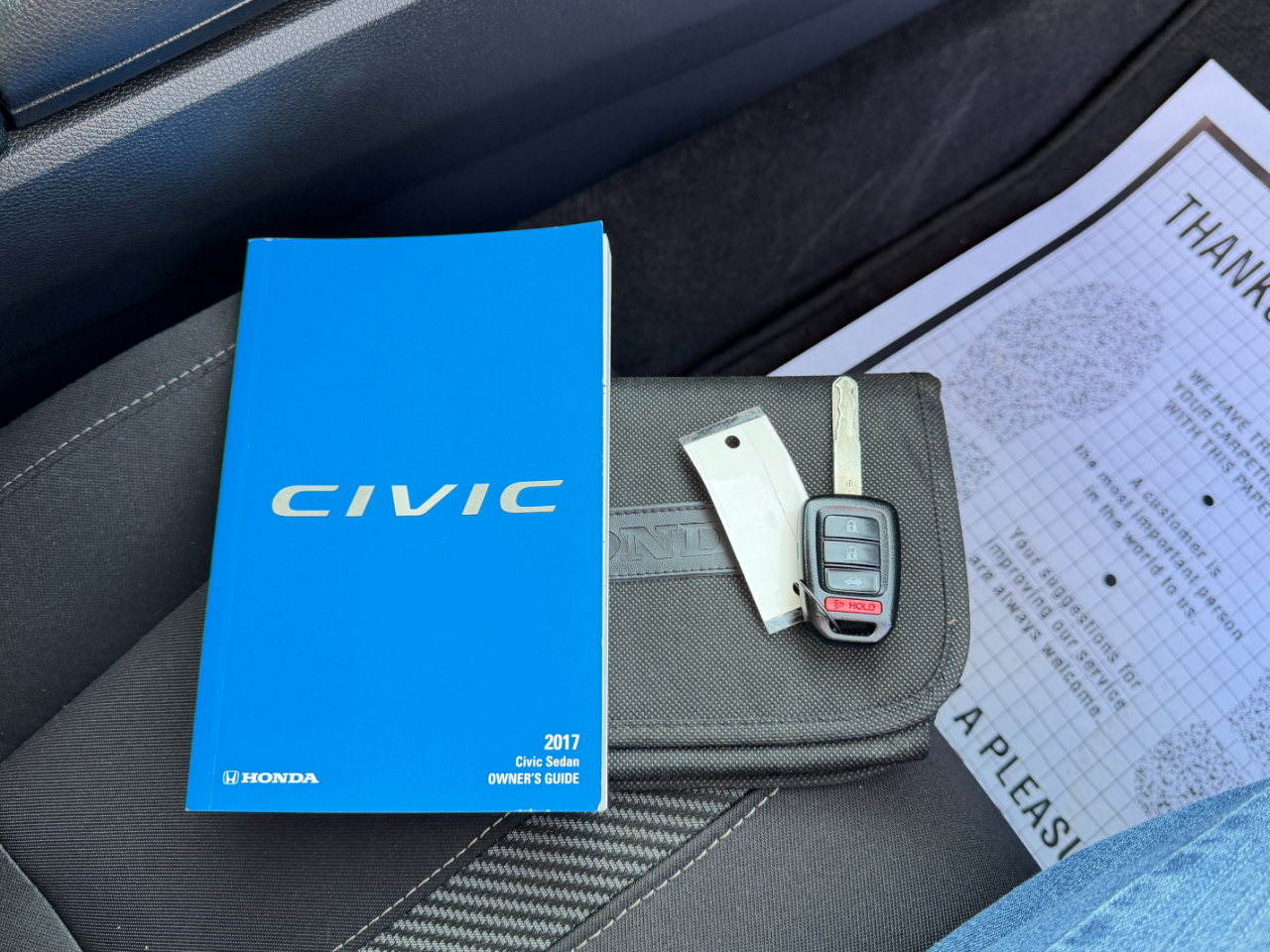 Honda Civic LX Sedan CVT 2017