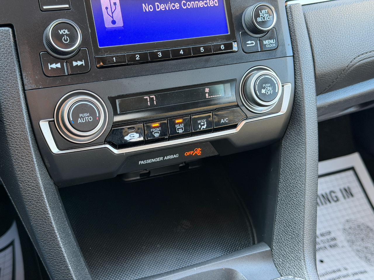 Honda Civic LX Sedan CVT 2017