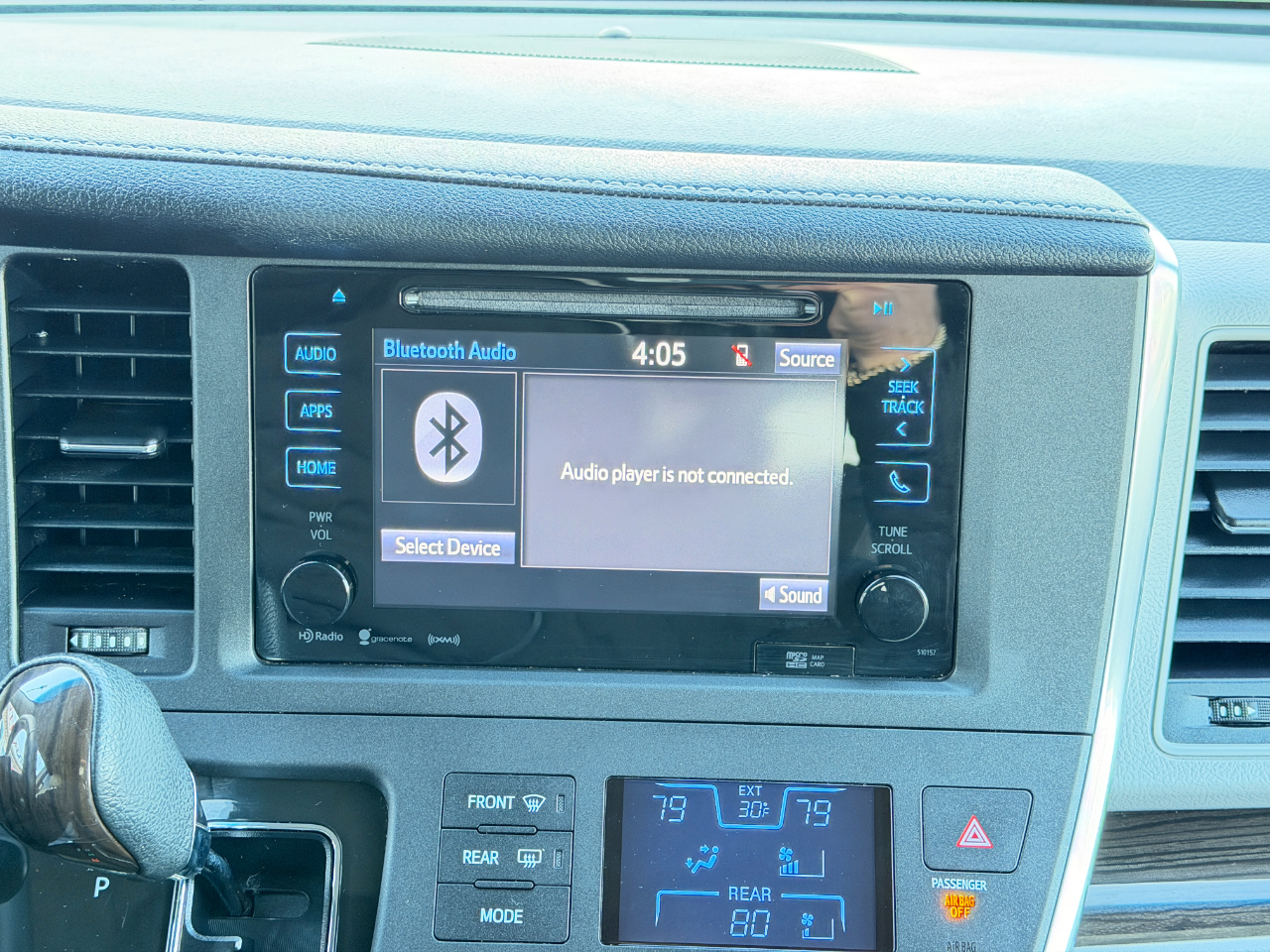 Toyota Sienna XLE Premium FWD 8-Passenger (Natl) 2017