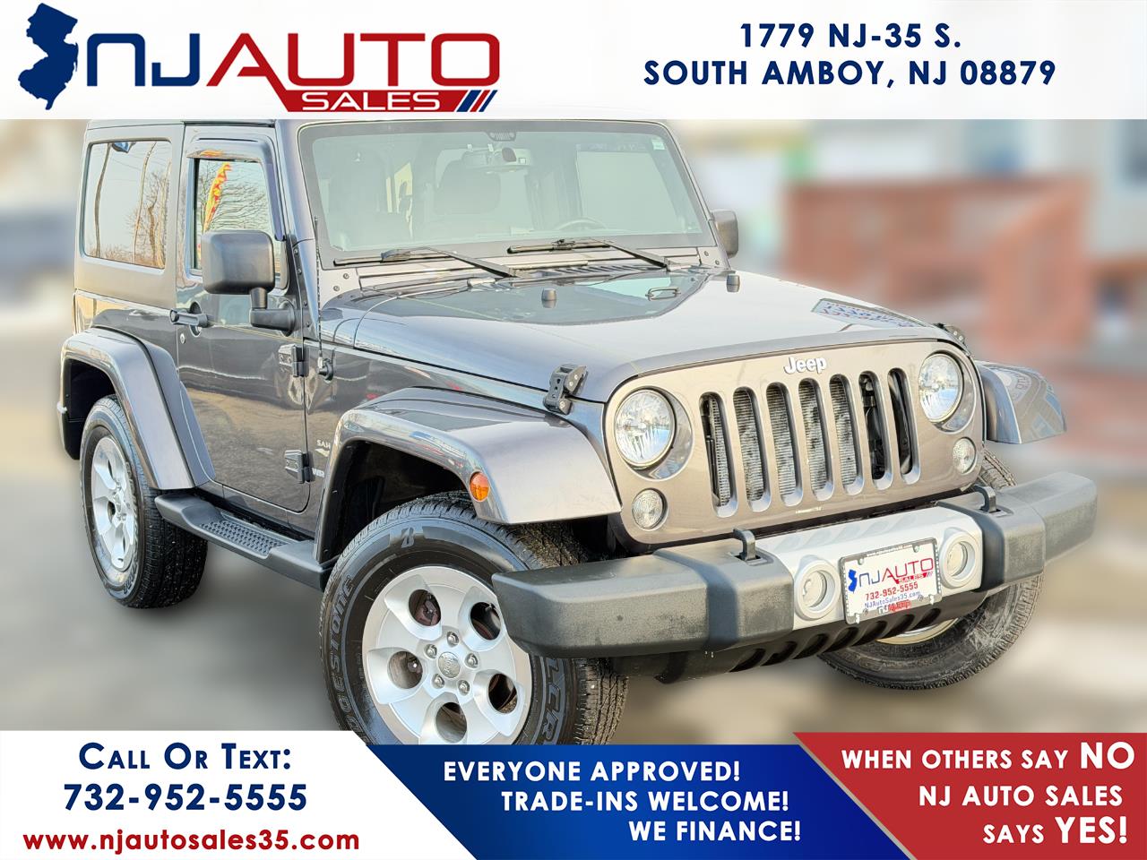 2014 Jeep Wrangler 4WD 2dr Sahara