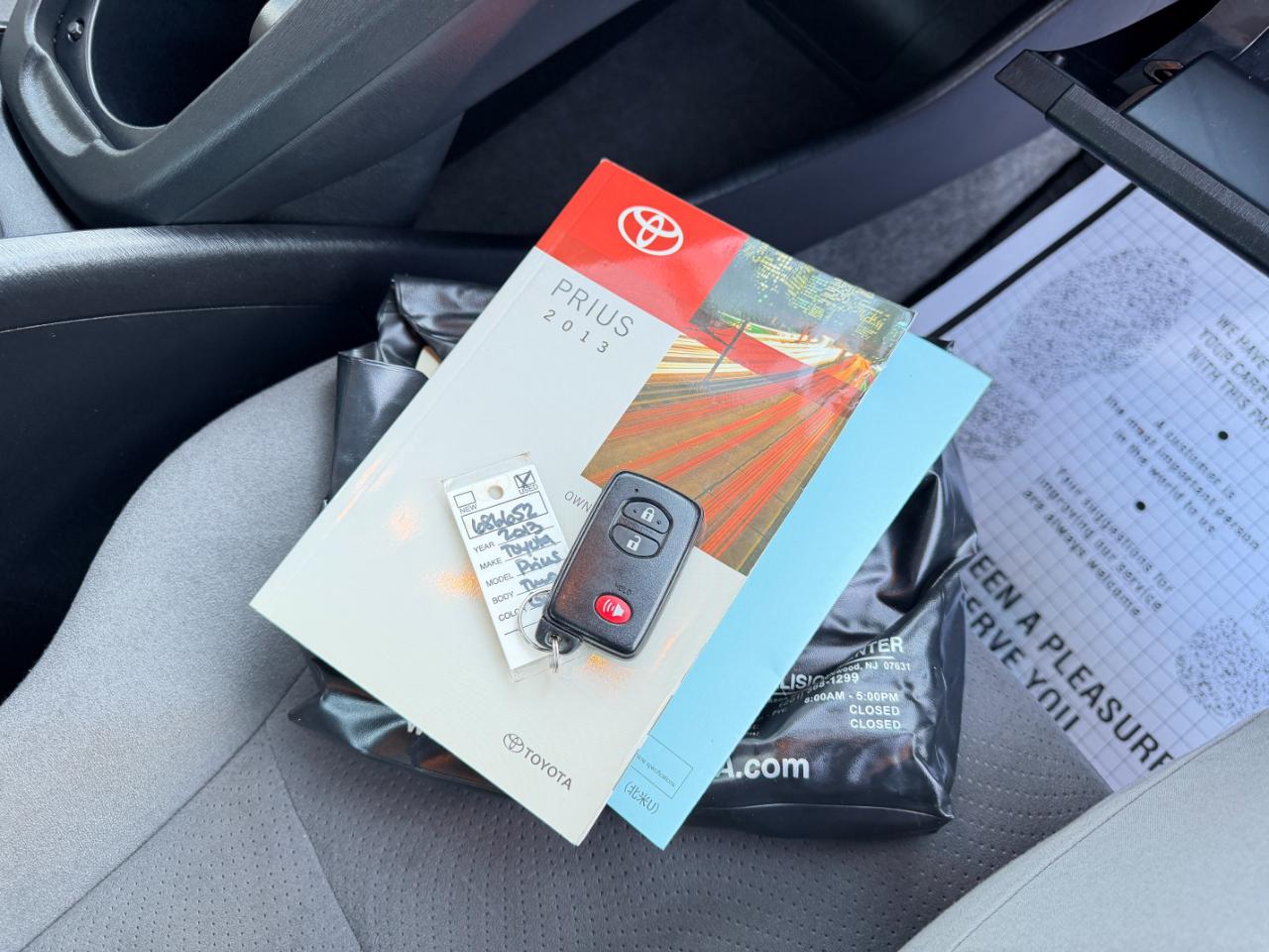 Toyota Prius 5dr HB One (Natl) 2013