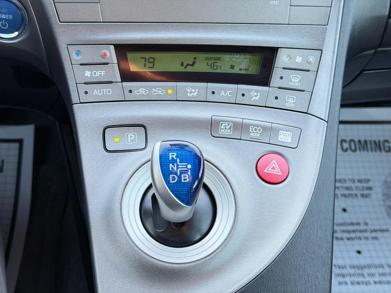 Toyota Prius 5dr HB One (Natl) 2013