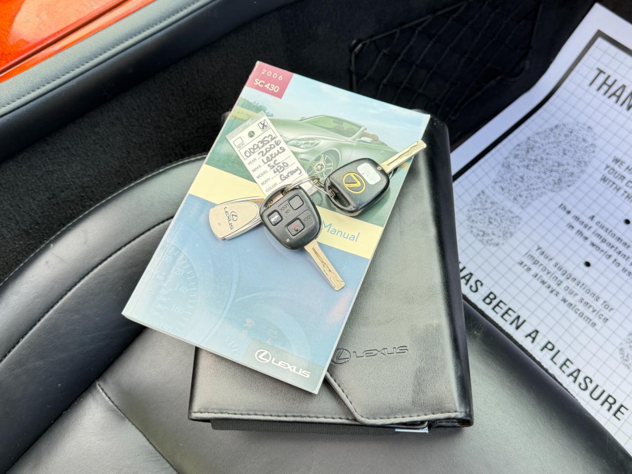 Lexus SC 430 2dr Convertible 2006