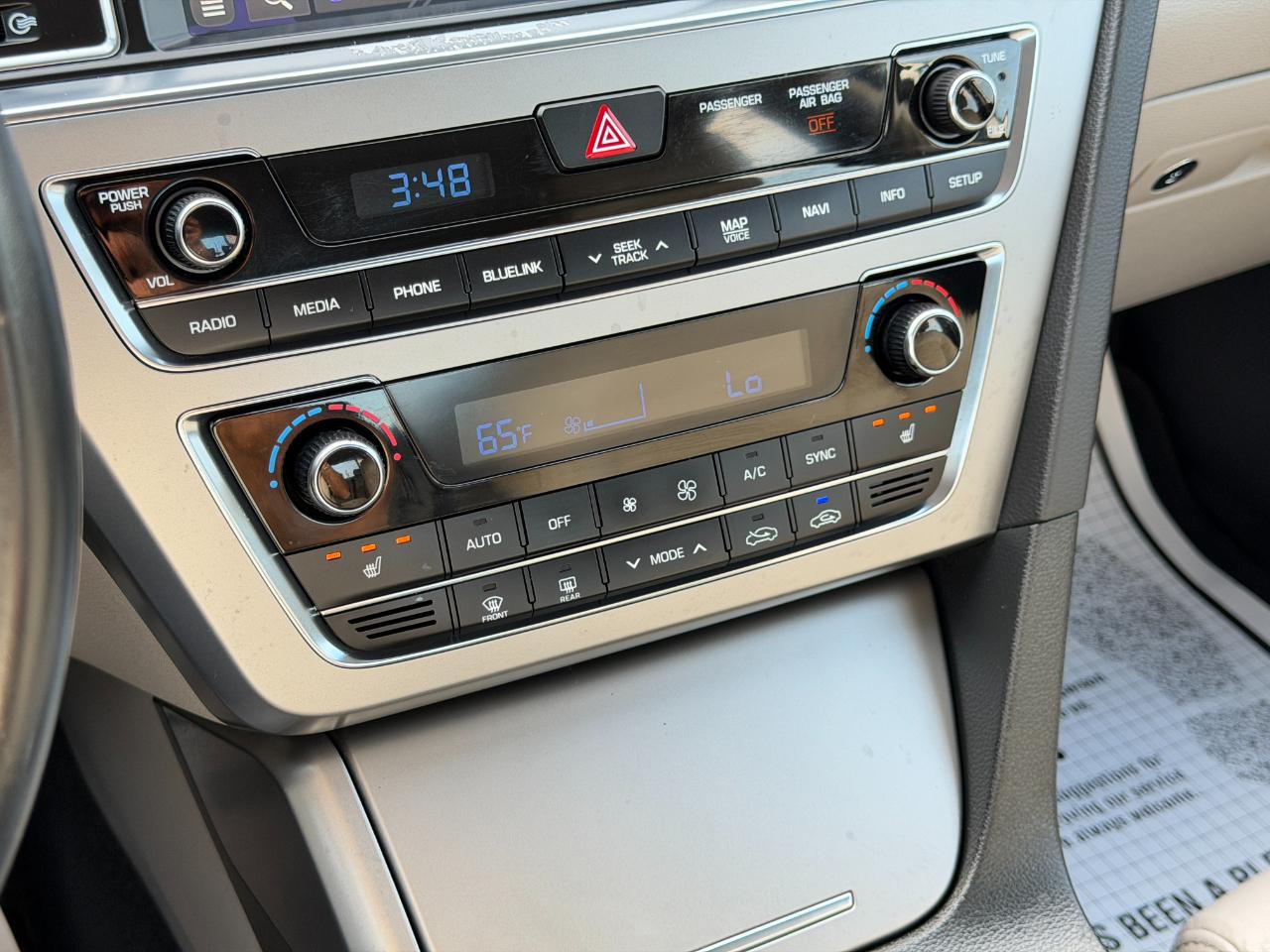 Hyundai Sonata 4dr Sdn 2.4L Sport PZEV 2015