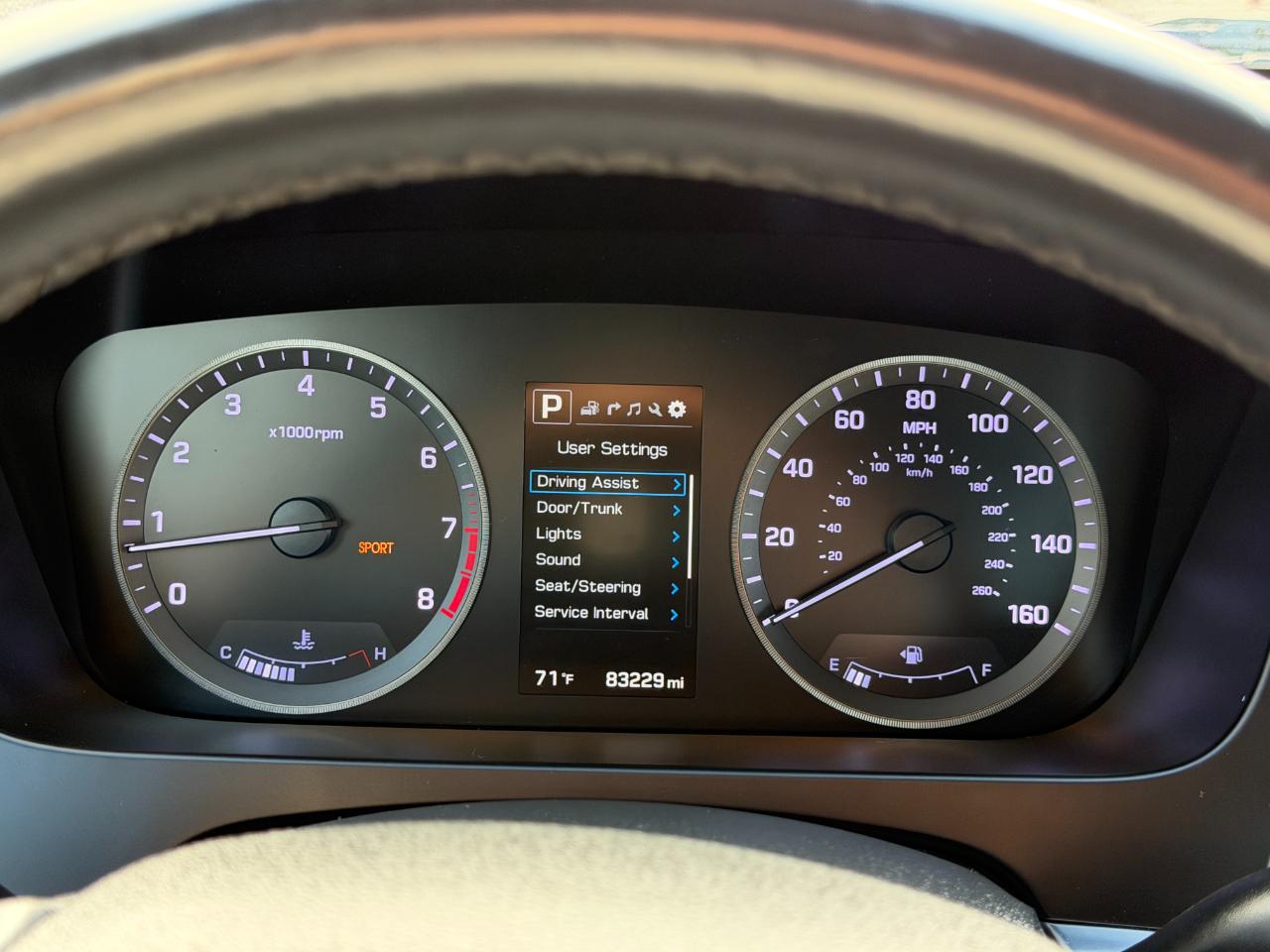 Hyundai Sonata 4dr Sdn 2.4L Sport PZEV 2015