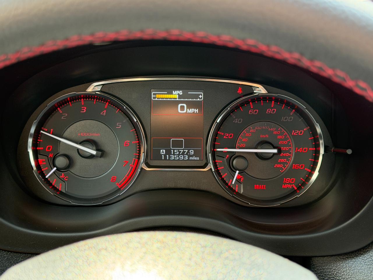 Subaru WRX 4dr Sdn Man Limited 2016