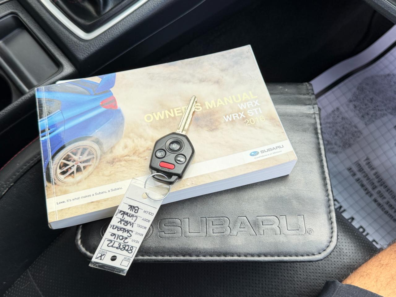 Subaru WRX 4dr Sdn Man Limited 2016