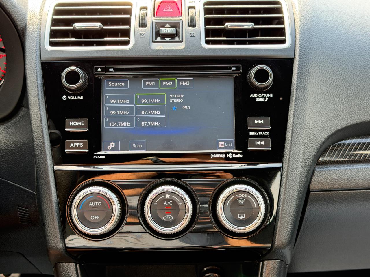 Subaru WRX 4dr Sdn Man Limited 2016