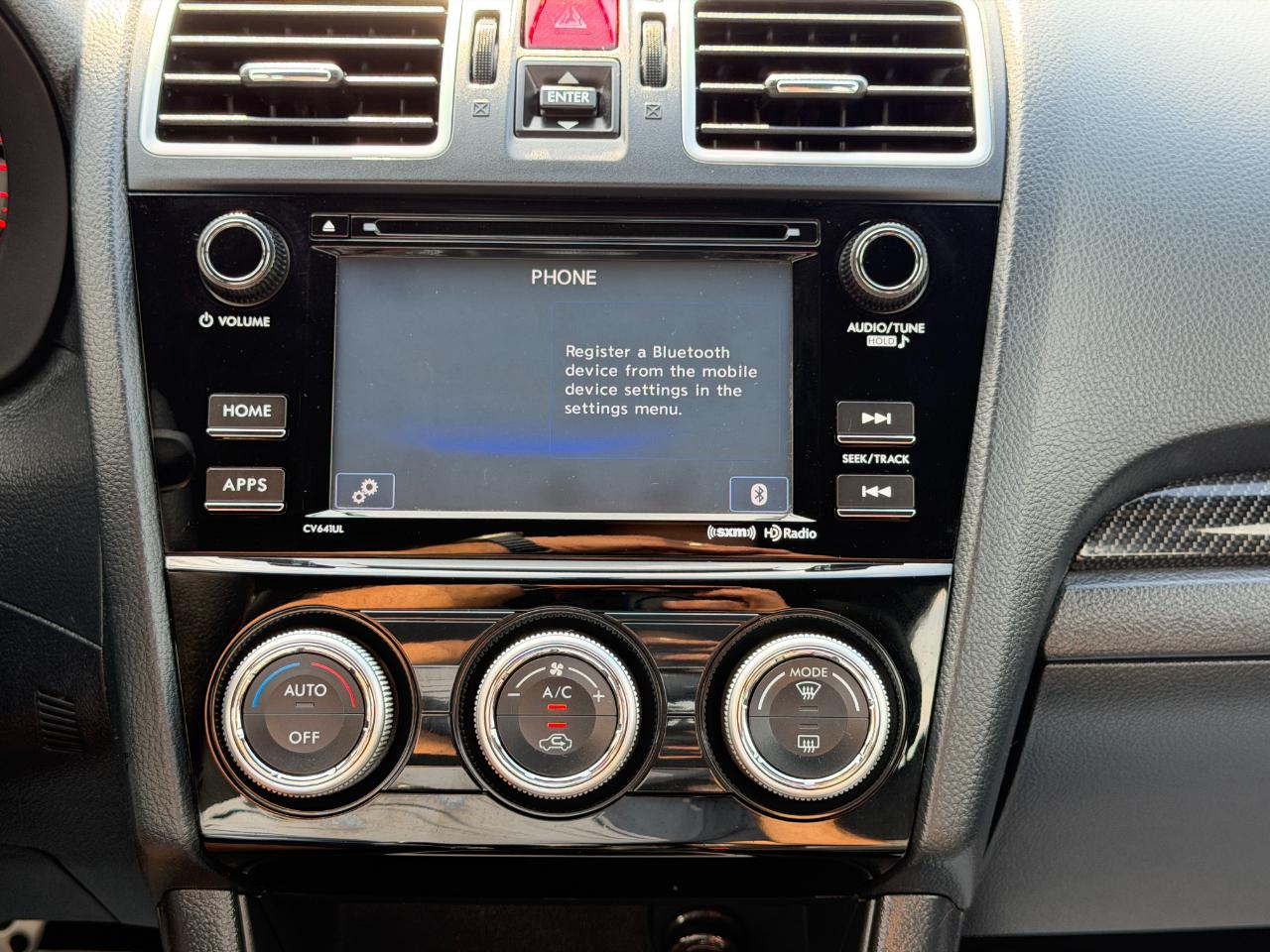 Subaru WRX 4dr Sdn Man Limited 2016