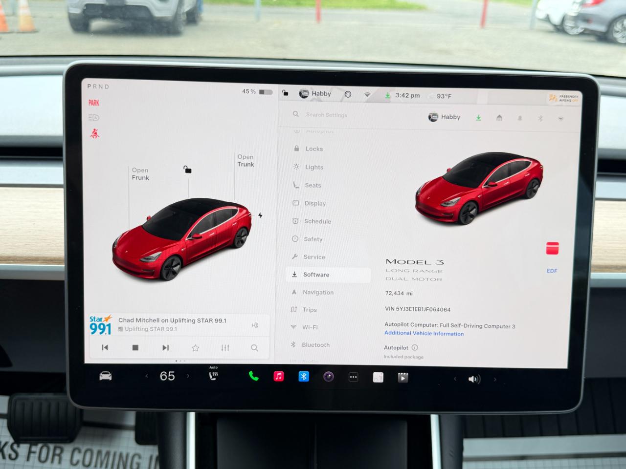 Tesla Model 3 Long Range Battery AWD 2018