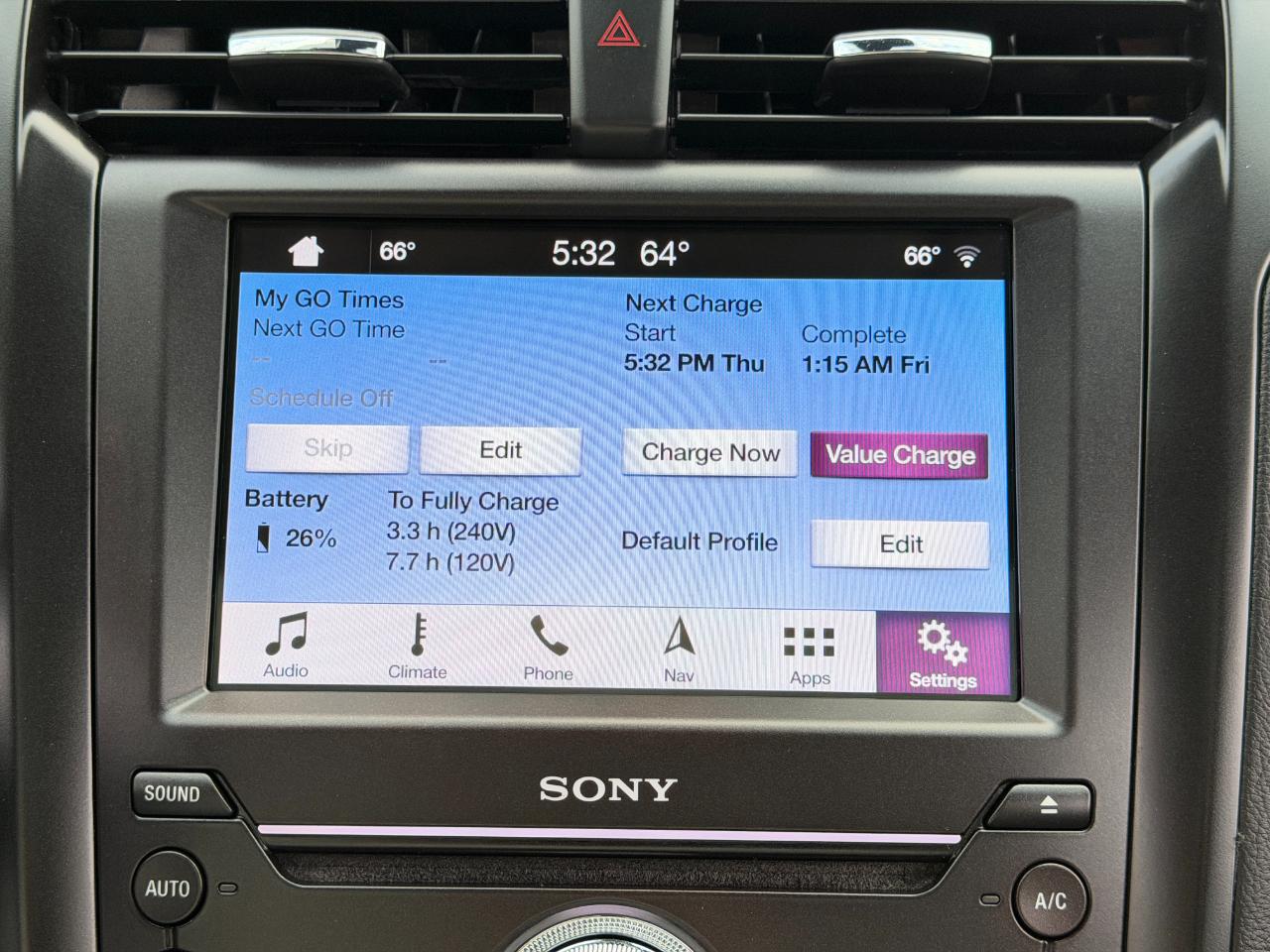 Ford Fusion Energi Titanium FWD 2019
