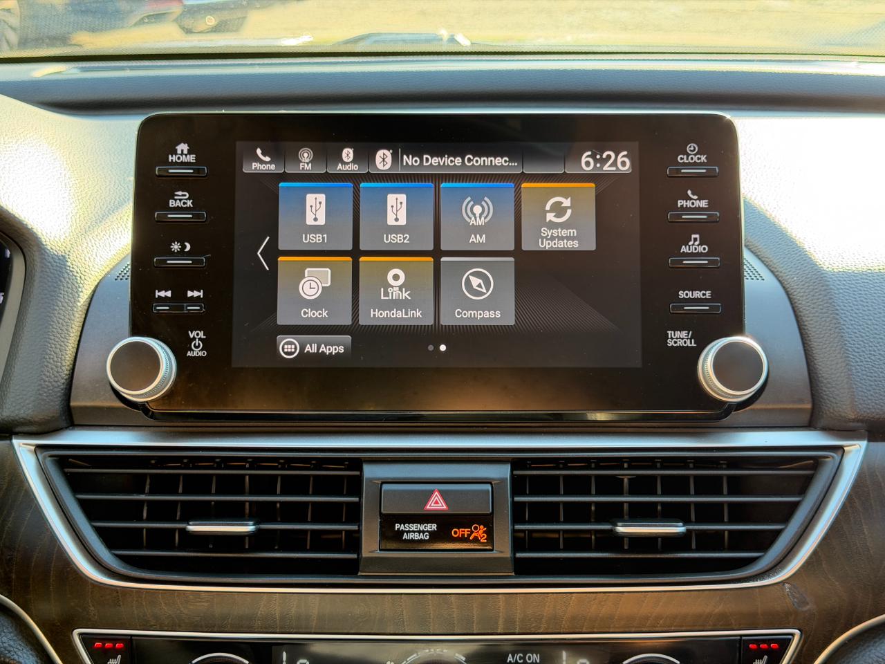 Honda Accord Sedan EX-L 1.5T CVT 2018
