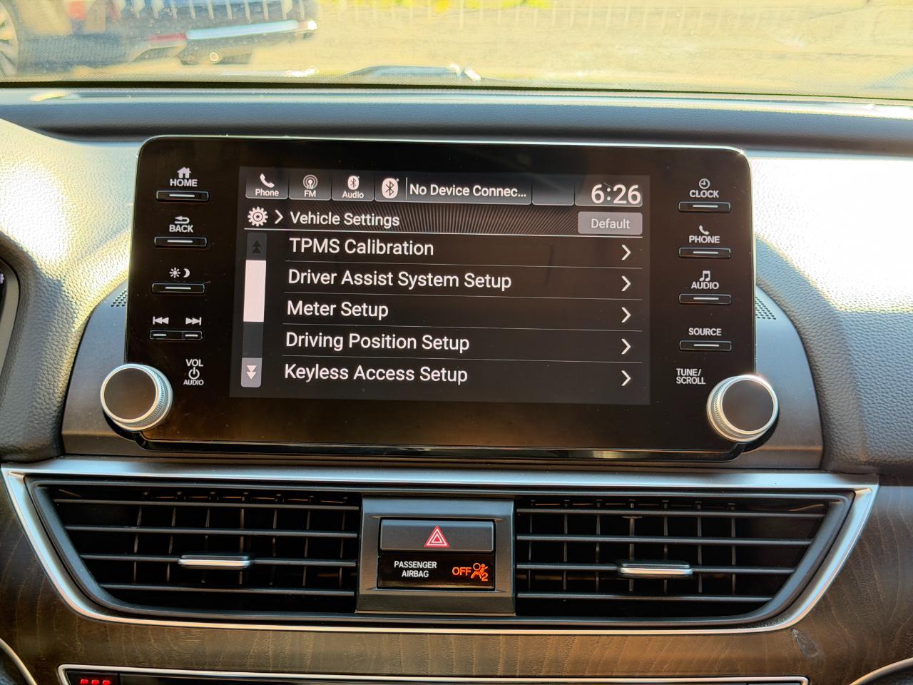 Honda Accord Sedan EX-L 1.5T CVT 2018