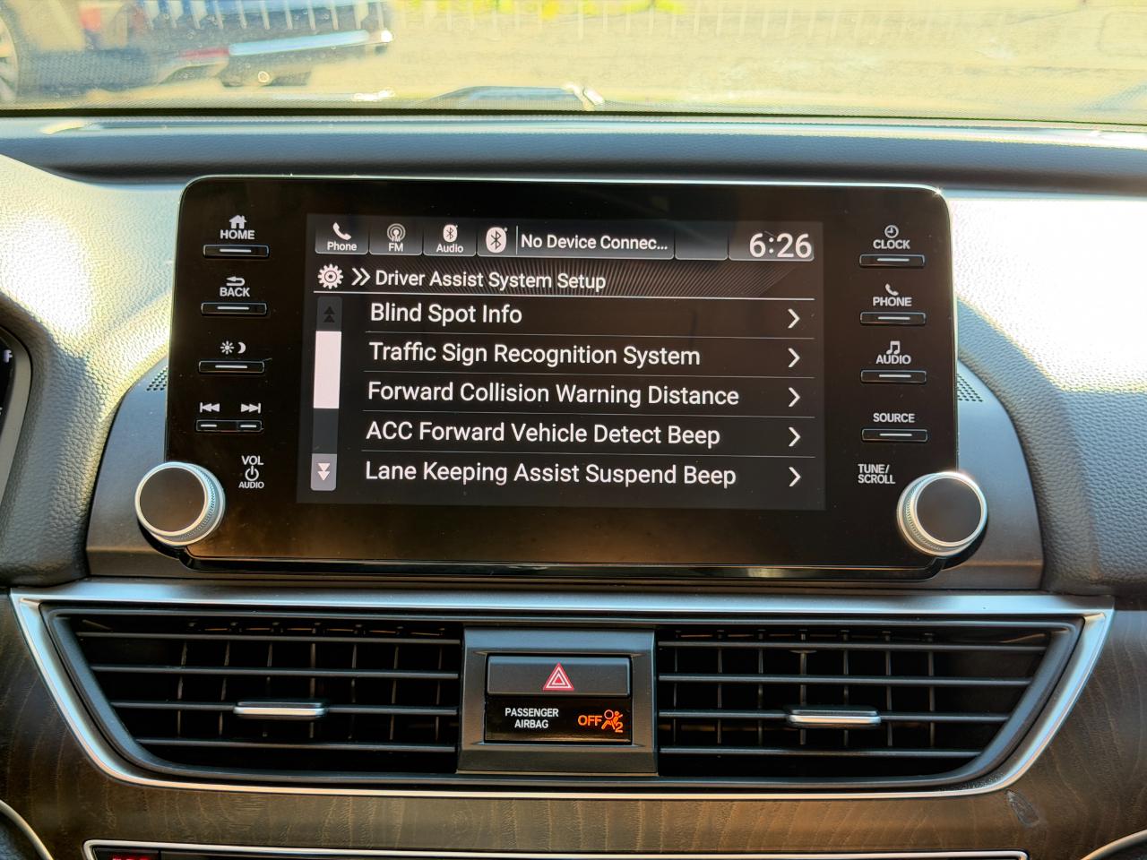 Honda Accord Sedan EX-L 1.5T CVT 2018