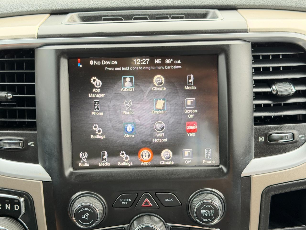 RAM 1500 4WD Quad Cab 140.5" Big Horn 2014