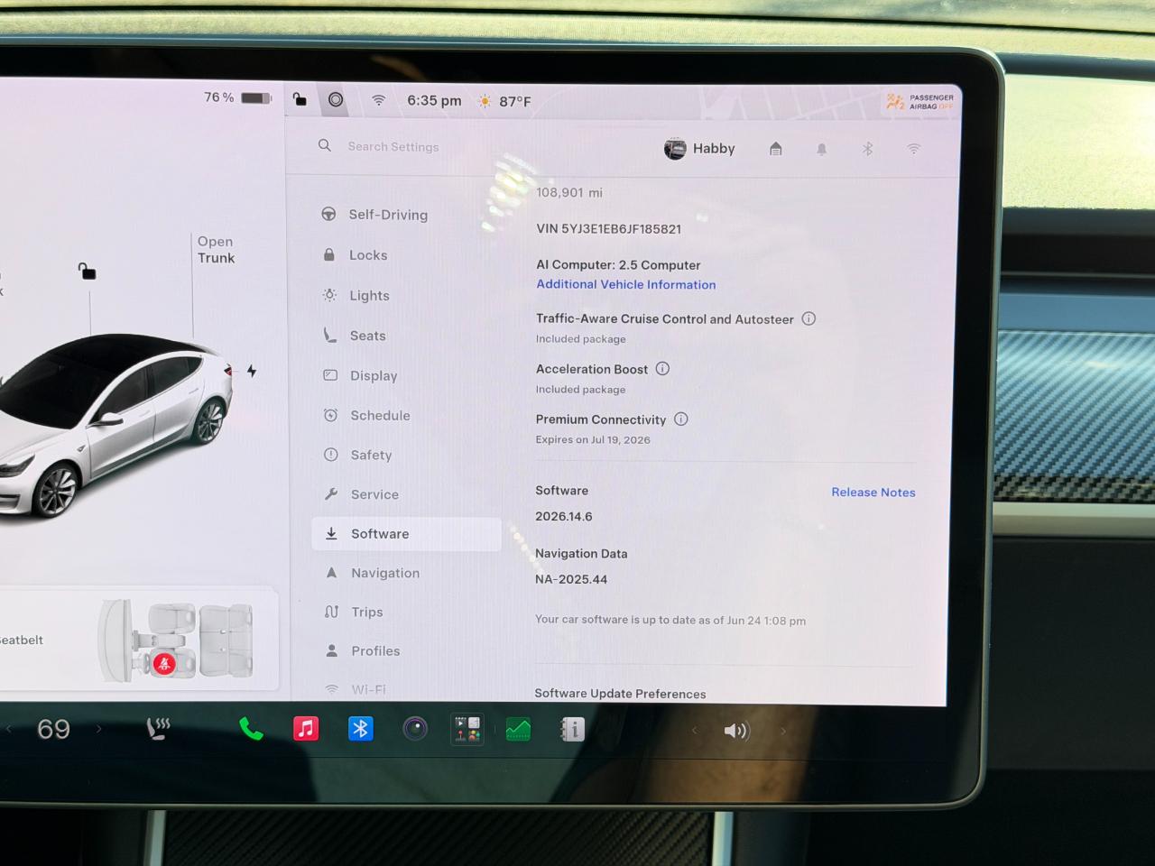 Tesla Model 3 Long Range Battery AWD 2018