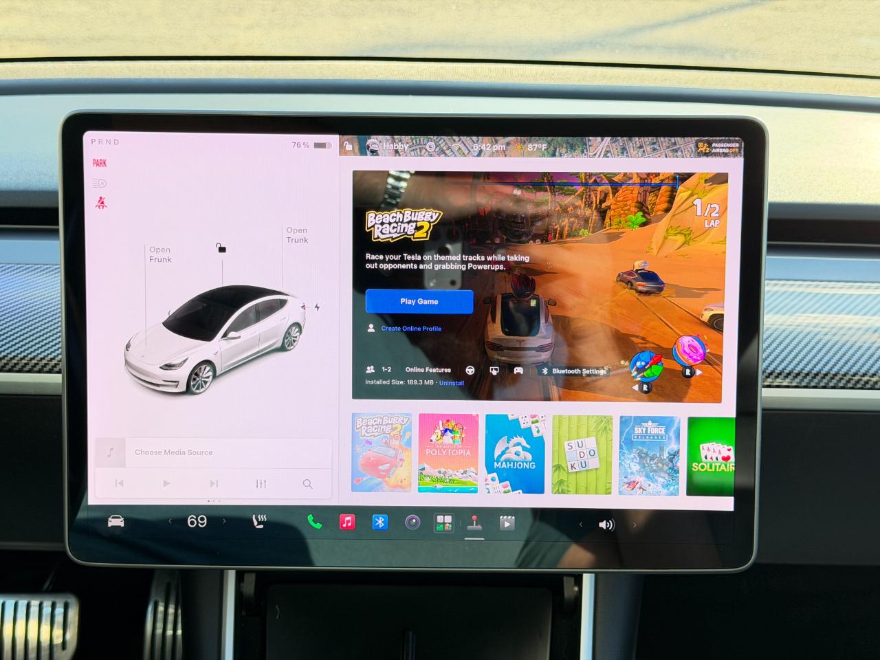 Tesla Model 3 Long Range Battery AWD 2018