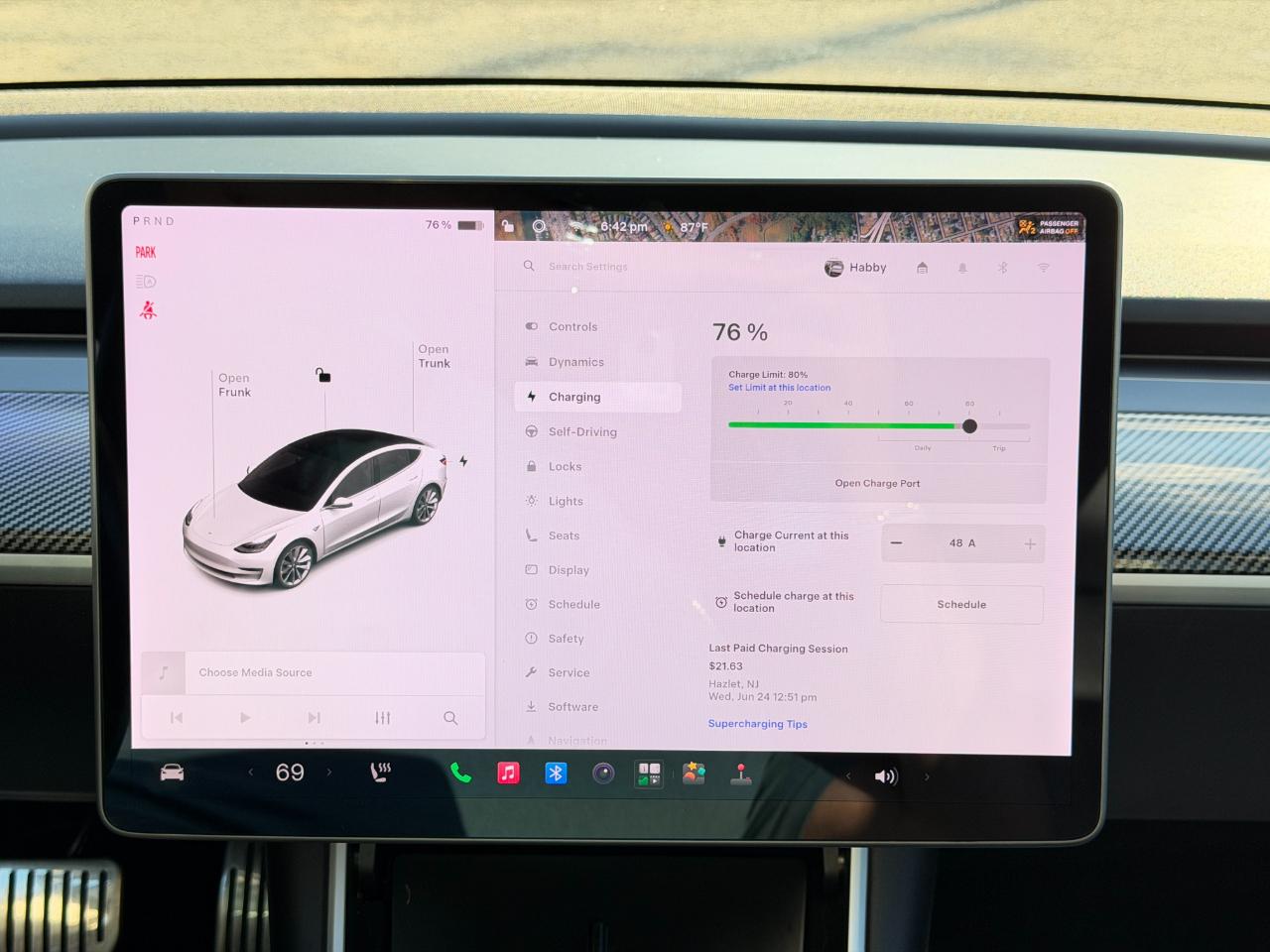 Tesla Model 3 Long Range Battery AWD 2018
