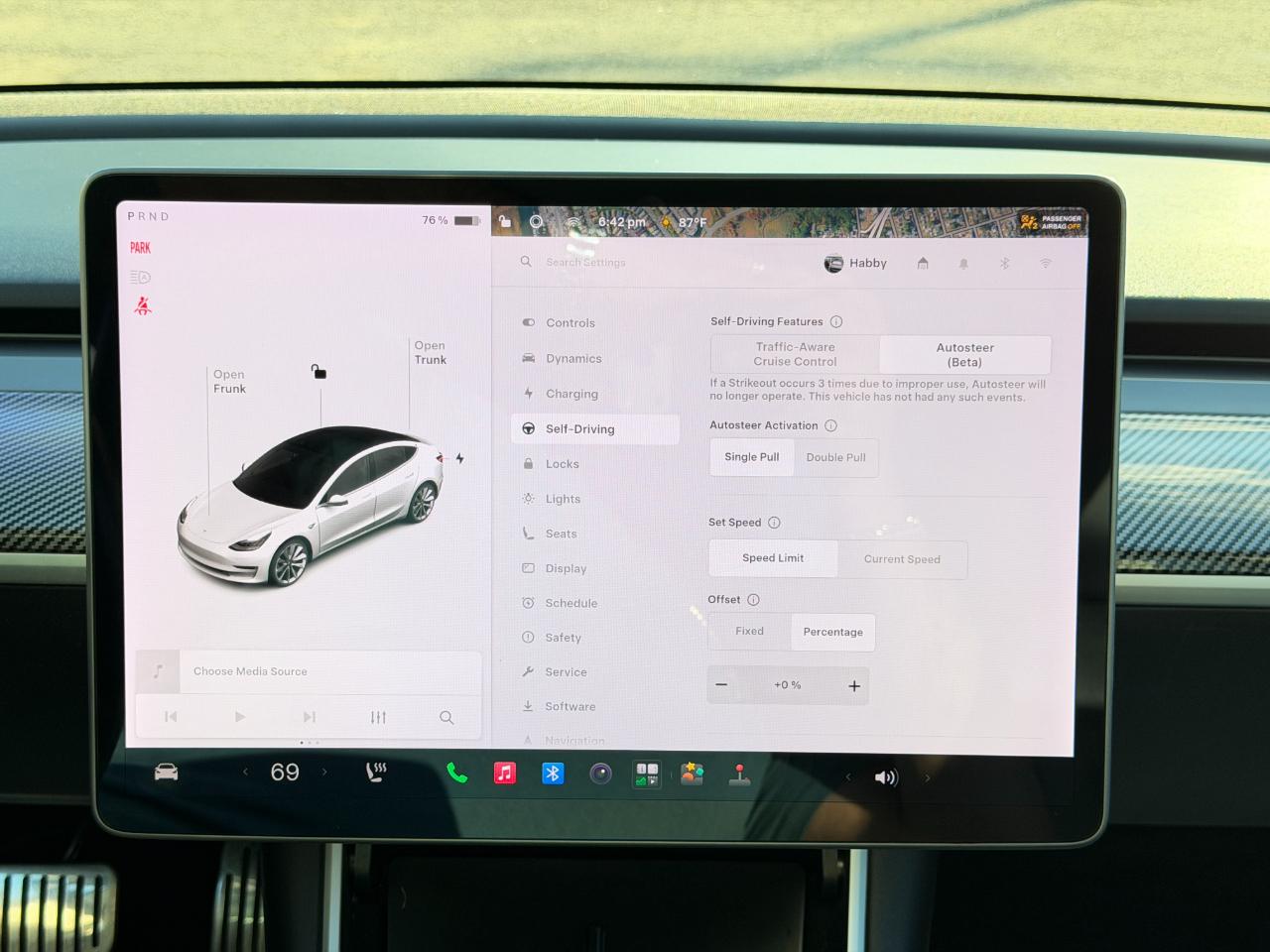 Tesla Model 3 Long Range Battery AWD 2018